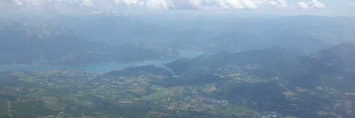Flugwegposition um 13:16:30: Aufgenommen in der Nähe von Département Hautes-Alpes, Frankreich in 3044 Meter